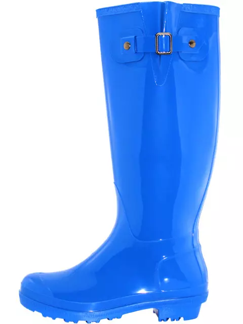 RB-020 - Women's "Easy USA" 15.5" Super Soft Rubber Rain Boots — Royal Blue (RB-020-Royal) / 6-10 Assorted