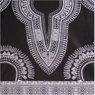 432D -ON SALE!!! Dashiki 2 pc Pant Set - $12.5 Each (3 pcs per pack) — Free Size / Black/White