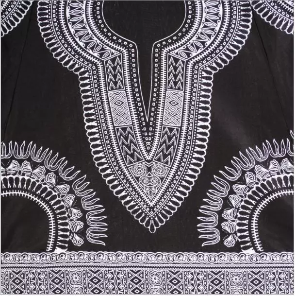 432D -ON SALE!!! Dashiki 2 pc Pant Set - $12.5 Each (3 pcs per pack) — Free Size / Black/White