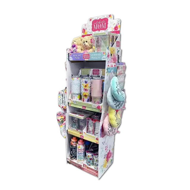 Mothers Day Celebrate Mom Assortment Floor Display - 65 Pieces Per Retail Ready Display Kit 88579
