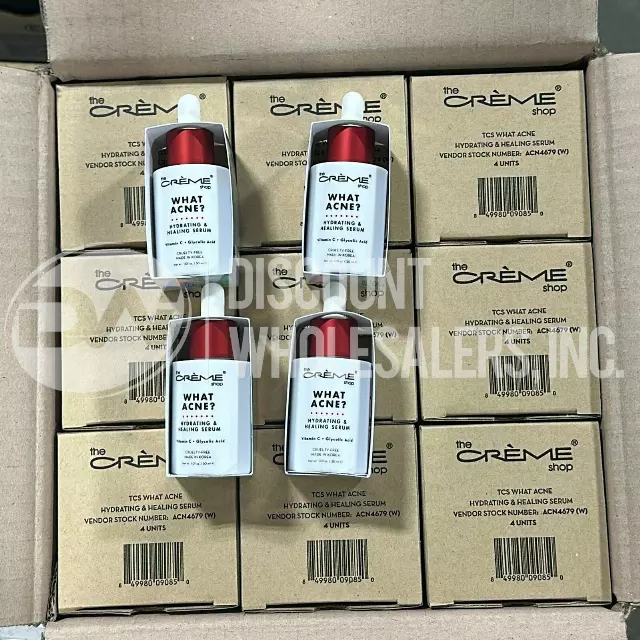 The Crème Shop What Acne? Hydrating Serum lot · 144 units