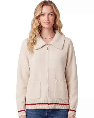 Ladies Sweater Jacket #30 — Beige / S/M-L/XL