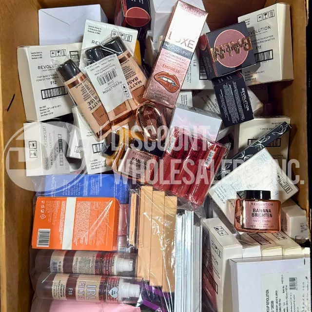 Revolution Cosmetics lot · 250 units · as is