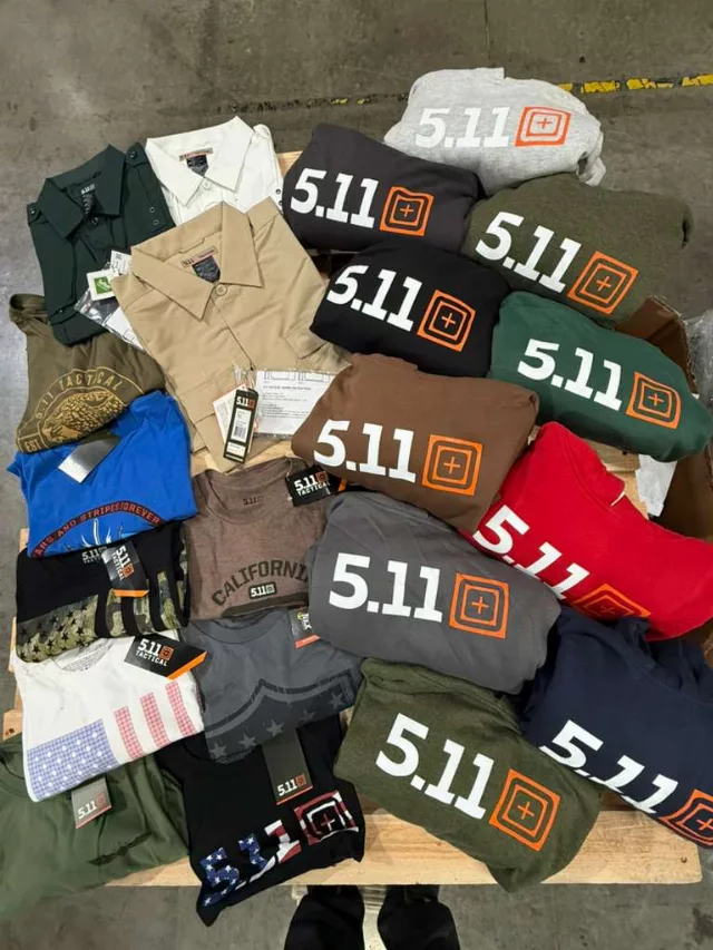 5.11 Tactical Wholesale Lot Hoodies, Tees & Shirts 100 PCS