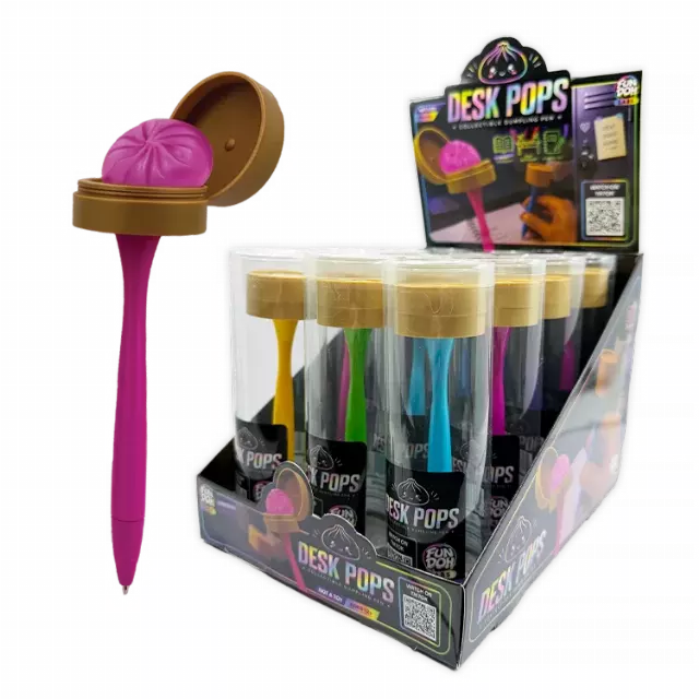 Fun Doh™ Desk Pops Squishy Dumpling Pen - 12 Pieces Per Display 26727
