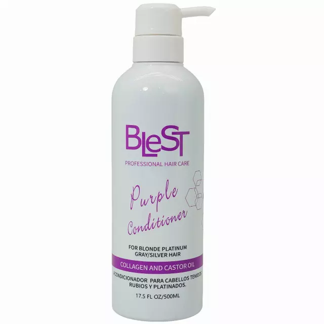 Blest Purple Conditioner With Collagen And Castor Oil - Wholesale 6 Units (HPC-02)