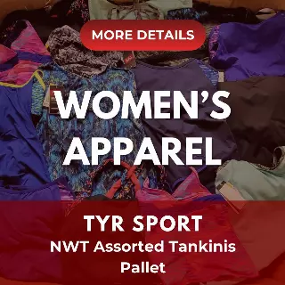TYR Sport | Tankinis | Assorted Women's Apparel | NWT | 1472 Pieces | Pallet #PA-633