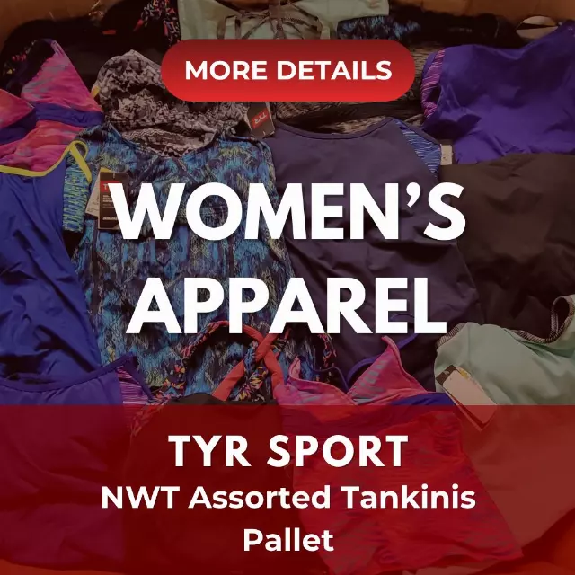 TYR Sport | Tankinis | Assorted Women's Apparel | NWT | 1472 Pieces | Pallet #PA-633