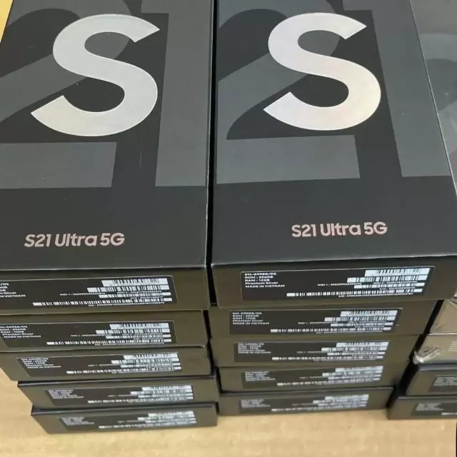 Samsung Galaxy S21 Ultra lot · 18 units · brand new