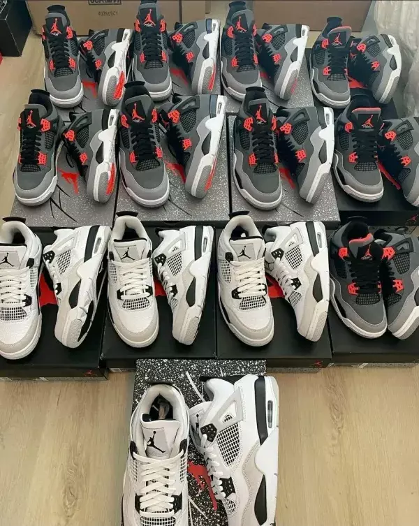 Jordan shoes lot · 180 pairs · authentic