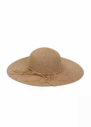 Max Studio Straw Bow Floppy — TOAST