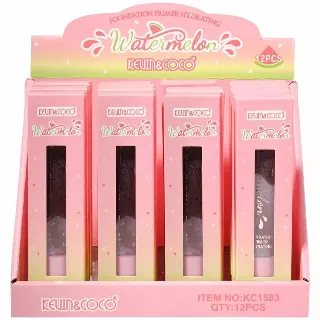 Kevin & Coco Watermelon Foundation Primer Hydrating - Wholesale Display 12 Units (KC1583)