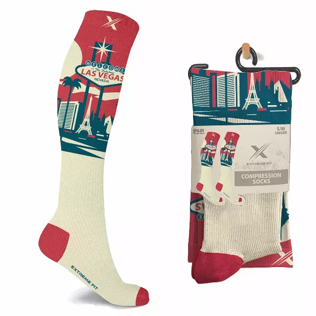 LAS VEGAS COMPRESSION SOCKS — Large/XL
