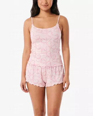 Jen Cami Pajama Set — Baby Pink / L