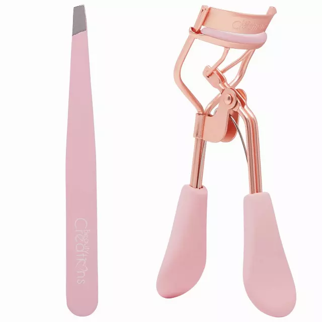 Beauty Creations Eyelash Curler & Tweezer - Wholesale 12 Sets (ELCTSET-PKRG)