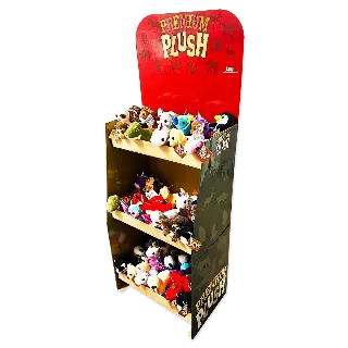 Plush Premium Assortment Floor Display - 36 Pieces Per Retail Ready Display Kit 88485