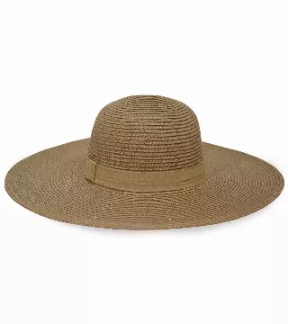 Magid Ribbon Straw Floppy Sun Hat — TOAST