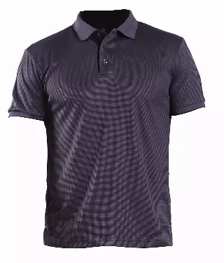 Men's Waft Series Polo-Plus Size- Style #MS015X- $7.90/Unit MINIMUM 24 PCS - PLEASE SEE DESCRIPTION - 3XL-5XL — Charcoal