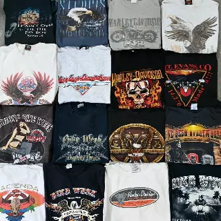 Wholesale Harley Davidson & Biker T-Shirts (10 Pieces) — Biker