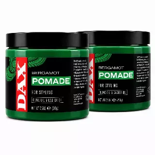 DAX Pomade  For Hair Styling, Conditioning, Moisture, & Strength, 7.5 Oz, 2 Pack
