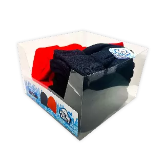 Cuffed Knit Hat Beanie in Assorted Colors - 18 Pieces Per Retail Ready Display 22693