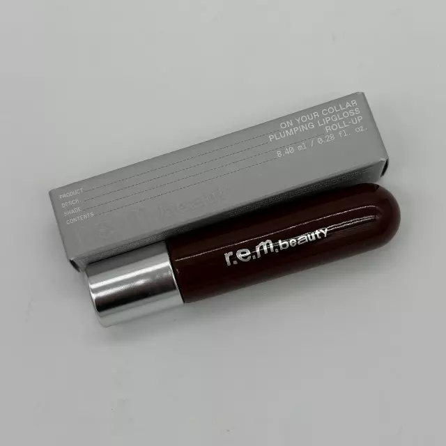 WHOLESALE R.E.M. BEAUTY ON YOUR COLLAR PLUMPING LIP GLOSS 0.28 OZ - ROLL-UP - 42 PIECE LOT