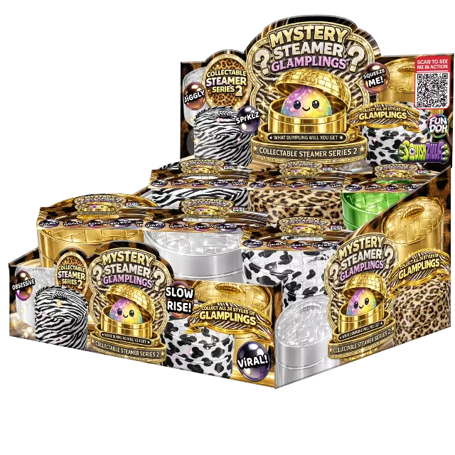 Fun Doh™ SquishZilla™ Fancy Mystery Glampling Dumpling Toy - 12 Pieces Per Retail Ready Display 26868
