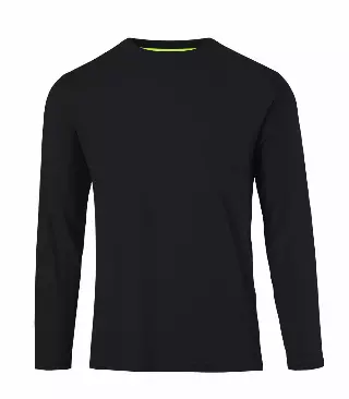 Boys Performance L/S Crew Neck Charcoal - 7682704