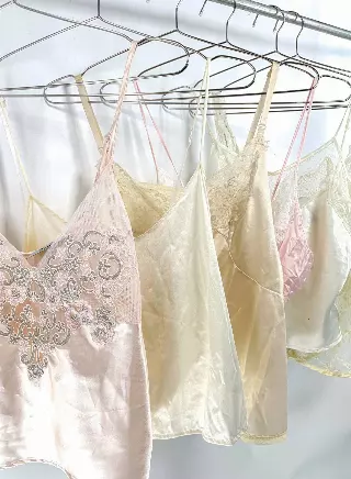 Vintage & Modern Satin Cami Mix Of 20
