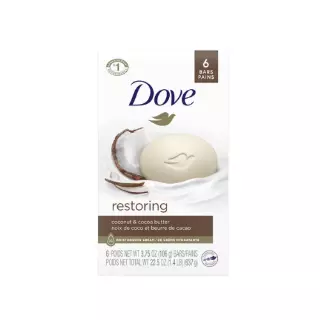 Dove Restoring Coconut Beauty Bar 3.75oz 6 Count – Case Pack 12