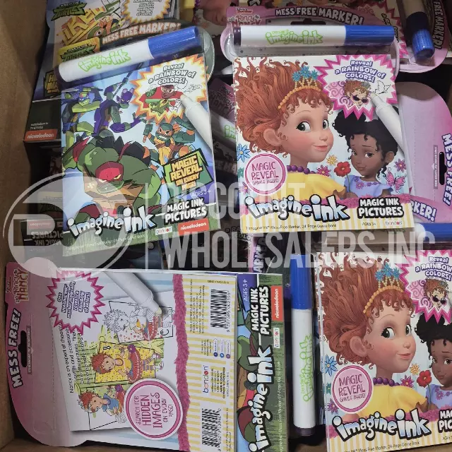 Imagine Ink Magic Pictures & Stickers Assorted Mix (105 Pcs Lot)