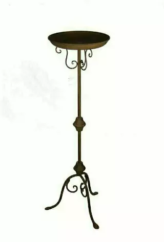 HG109-31 – 31” Metal stand w/ 9” tray SUPER CLOSEOUT-“each” -Case pk 4