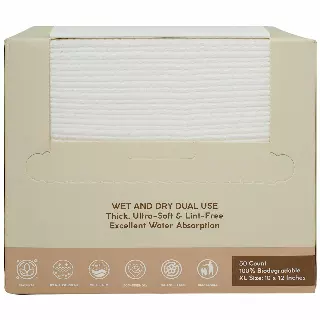 Totemica Clean Face Towel - Wholesale 1 Box (TBR25S1-1)