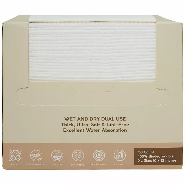 Totemica Clean Face Towel - Wholesale 1 Box (TBR25S1-1)