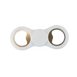 Bottle Opener Fidget Spinner White 200/Case