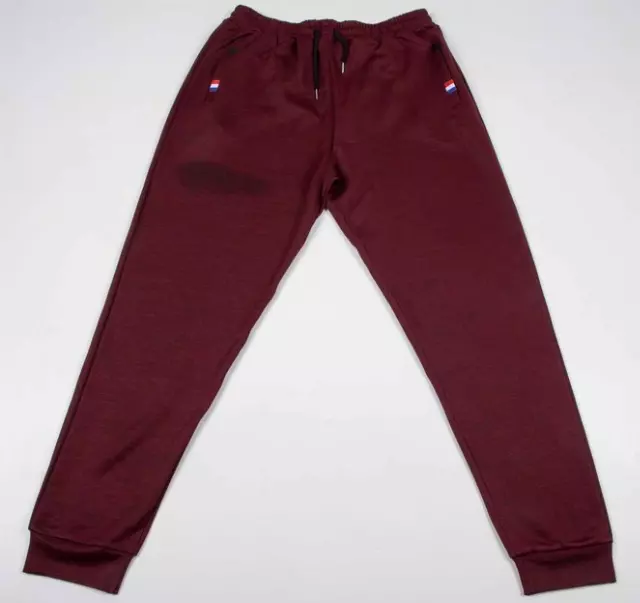Men's Fleece Pants-Style #MP114-$7.90/Unit - 24PCS/CASE — Burgundy
