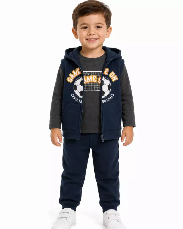 Boys' 3PC Fleece Set #T12