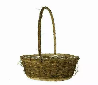 MS1628-12 – 12” Round vine w/ handle w/Liner-“each” Min 6 pcs – case 24 pcs
