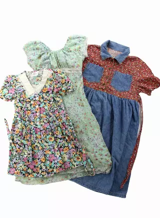 Vintage Kids 90's Dresses Mix of 10