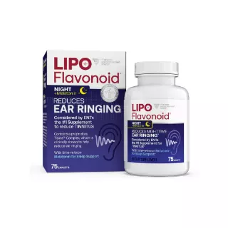 Lipo Flavonoid Plus PM, Tinnitus Relief + Sleep, 75 Ct
