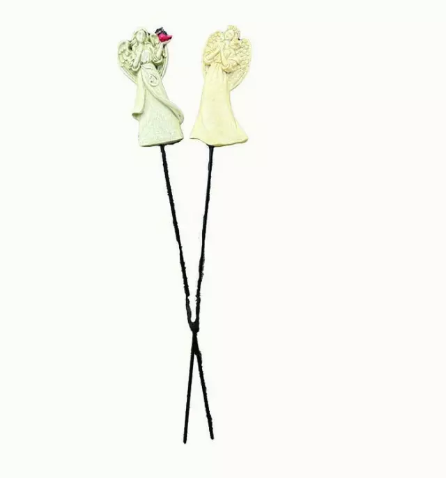 RP4002ASST 3.5” CERAMIC RESIN ANGEL ON 10” WIRE PICK 2 ASST “EA” _ Min 12 PCS