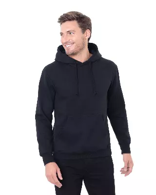 #7M-715-T200 Threadfast Men’s Black Pullover Hoods (6 Pieces) Pick Size