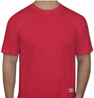 Umbro Short Sleeve Crew Neck Sleep Tee · 183 pc · Red