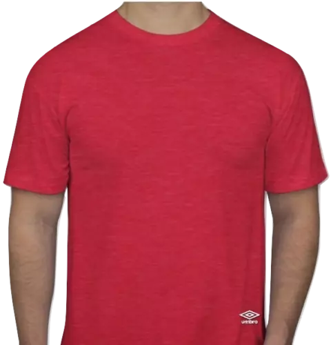 Umbro Short Sleeve Crew Neck Sleep Tee · 183 pc · Red