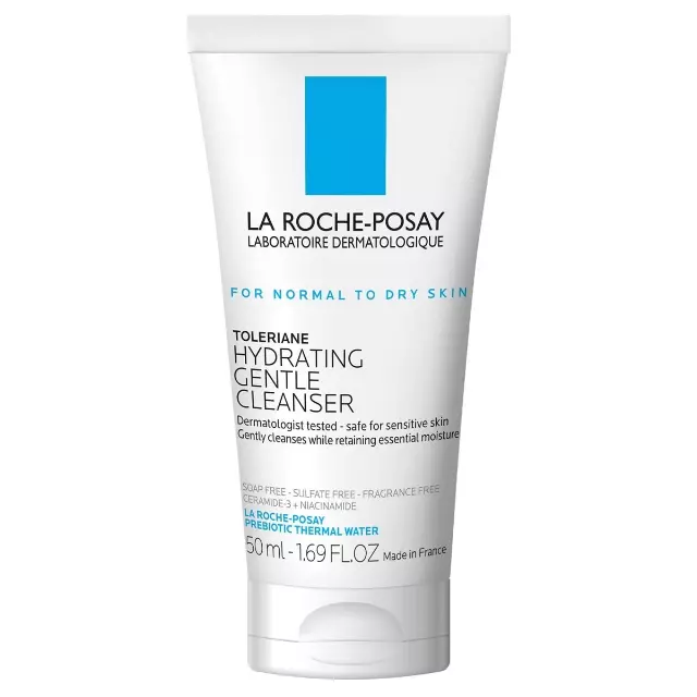 WHOLESALE LA ROCHE-POSAY TOLERIANE HYDRATING GENTLE CLEANSER TRAVEL SIZE 1.69 OZ - 48 PIECE LOT