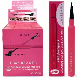 Xime Beauty Line And Lash Volume Mascara - Wholesale Display 24 Units (XB-790)