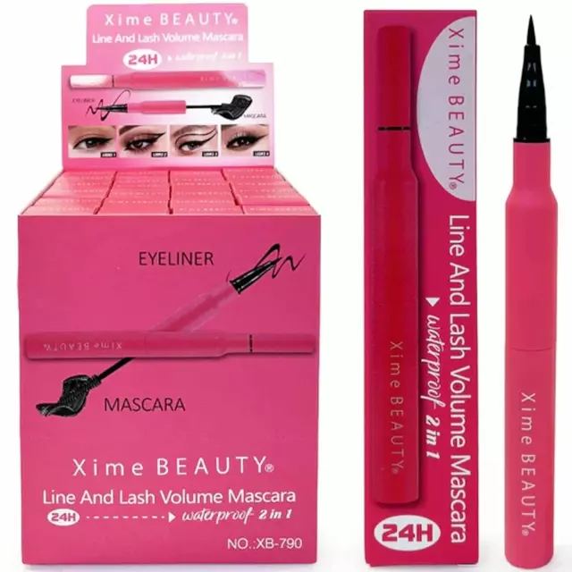 Xime Beauty Line And Lash Volume Mascara - Wholesale Display 24 Units (XB-790)