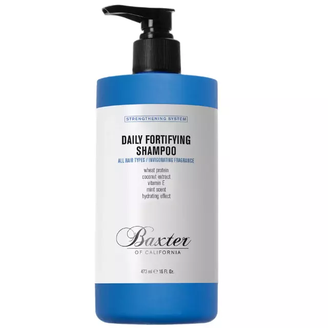 WHOLESALE BAXTER OF CALIFORNIA DAILY FORTIFYING SHAMPOO 16 OZ - ALL HAIR TYPES - 48 PIECE LOT