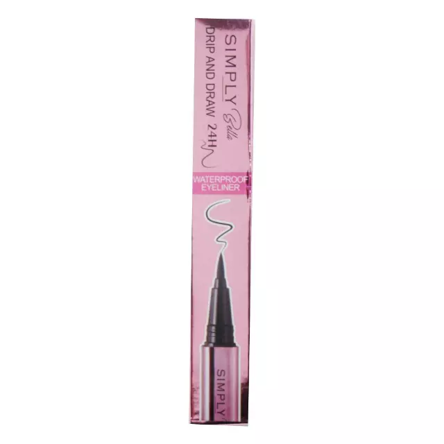 Simply Bella Drip And Draw 24h - Waterproof Eyeliner - Wholesale 12 Units (S007)