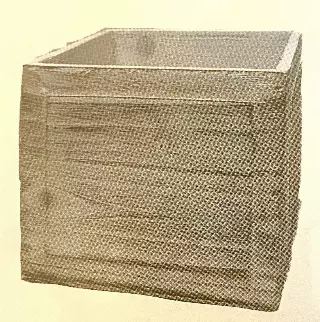 WB1301WW – 5.25 x 5.25 Square White wash box W/L (5” deep)-“each”-Min 12-Case Pk 48